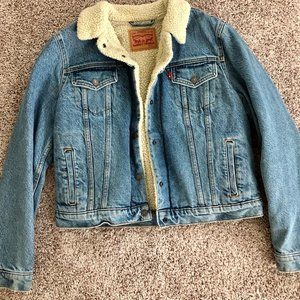 Levi's Sherpa Trucker Denim Jacket